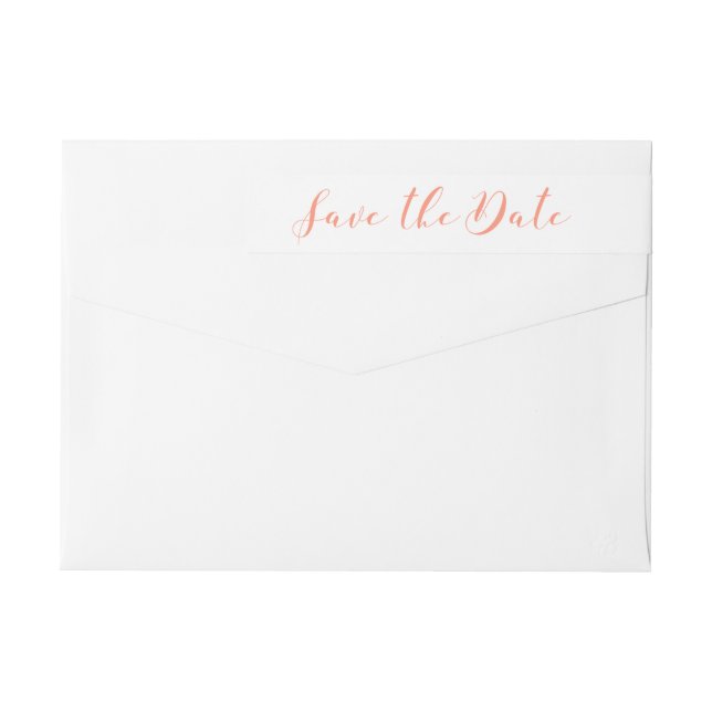Étiquettes d'enveloppement de script | MARIAGE (Dos)