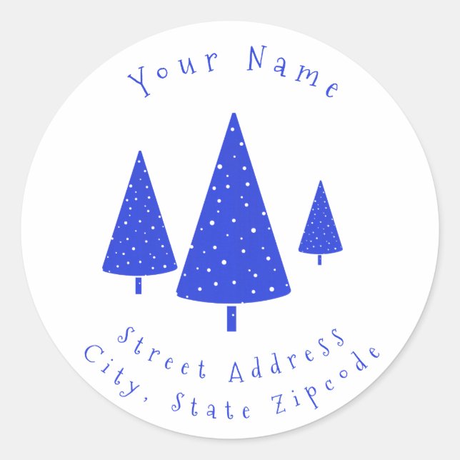 étiquettes des 'Dots de Neige' (Devant)