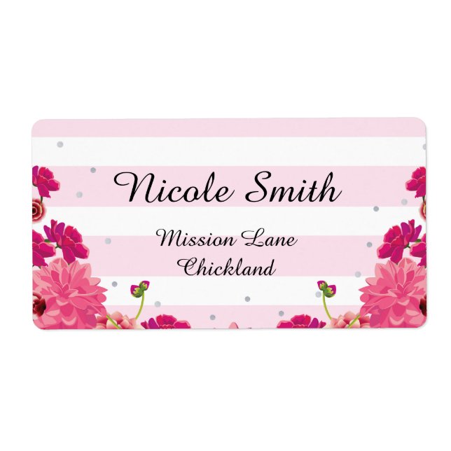 Étiquettes d'expédition (Devant)