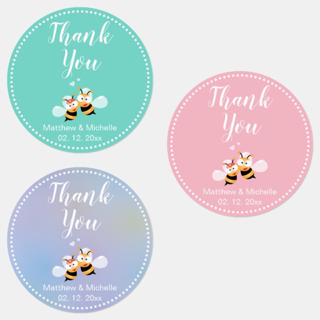 Étiquettes Douce Signifie Avoir Un Couple Mignonne Merci Mari (Groupe)