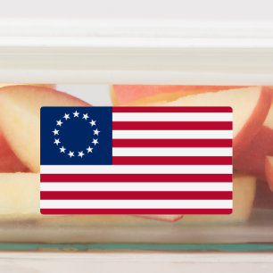 Étiquettes Drapeau américain Betsy Ross Old Glory USA