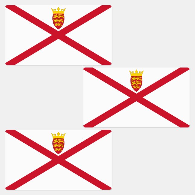 Étiquettes Drapeau de Jersey (Groupe)