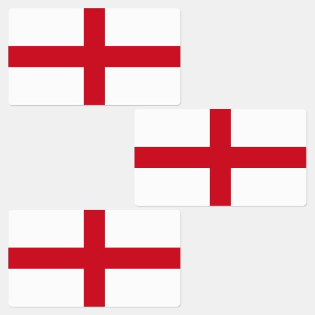 Étiquettes Drapeau de l'Angleterre (Groupe)