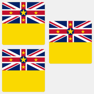 Étiquettes Drapeau de Niue
