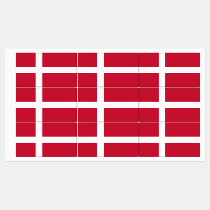 Étiquettes Drapeau du Danemark