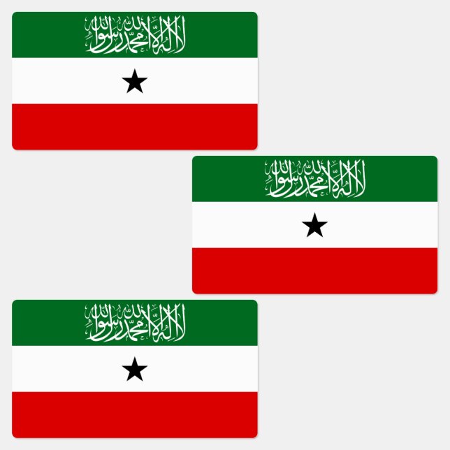 Étiquettes Drapeau du Somaliland (Groupe)