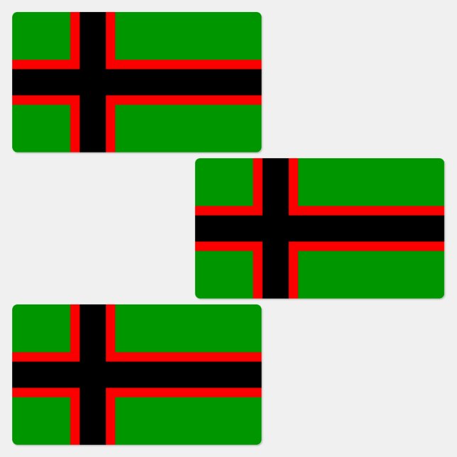 Étiquettes Drapeau national de Karelia (Groupe)