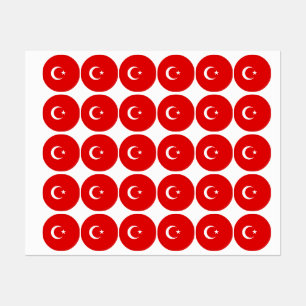 Étiquettes Drapeau turc