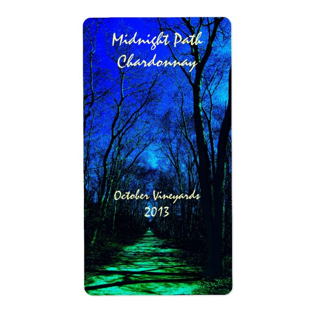 Étiquettes du chemin de minuit (Devant)