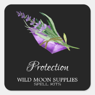 Étiquettes du kit d'orthographe de protection noir