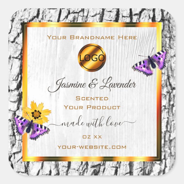 Étiquettes du produit  Ajouter un logo (Devant)