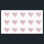 Étiquettes Enfant I love Alaia - hearts for Alaia<br><div class="desc">I love Alaia - hearts for Alaia
I love Alaia - show all of your love for Alaia,  great gift for wedding,  anniversary,  engagement,  birthday</div>
