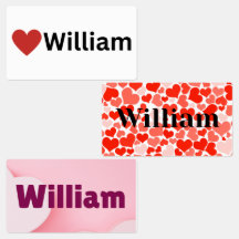 "Mon nom, mon Étiquette"