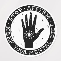 Ensemble d'autocollants d'attestation et de manife