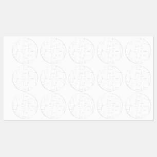 Étiquettes Ensemble de dossiers personnalisés minimalistes