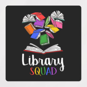 Étiquettes Équipe de bibliothèque I