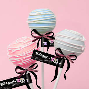 Étiquettes et drapeaux de paille pour Cake Pop Hal
