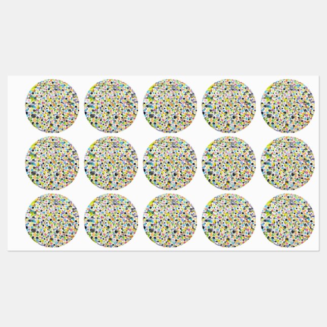 Étiquettes étanches à gaz atomiques (Feuille)