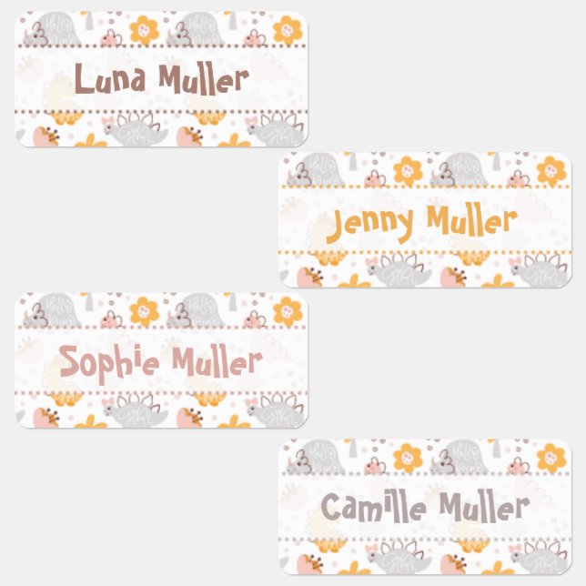 Étiquettes Etiquettes Vêtements pour enfant Thème  (Groupe)