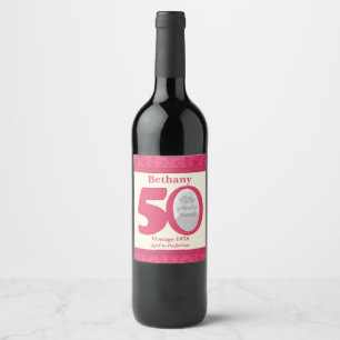Étiquettes faits sur commande de vin de