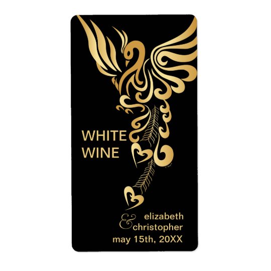 Étiquettes faits sur commande en hausse de vin de