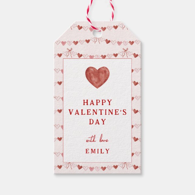 Étiquettes fantaisistes de la Saint-Valentin (Devant)
