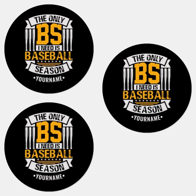 Étiquettes Funny Baseball Sarcasme (Groupe)