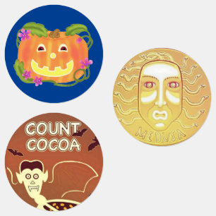 Étiquettes Halloween