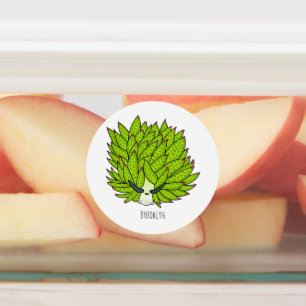 Étiquettes Illustration de la feuille de limon