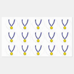 Étiquettes J'ai essayé la médaille