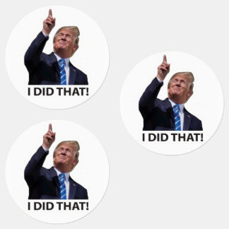 ÉTIQUETTES J'AI FAIT ÇA ! INFLATION DE TRUMP