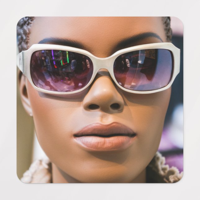 Étiquettes Je suis vraiment belle (Design 1)