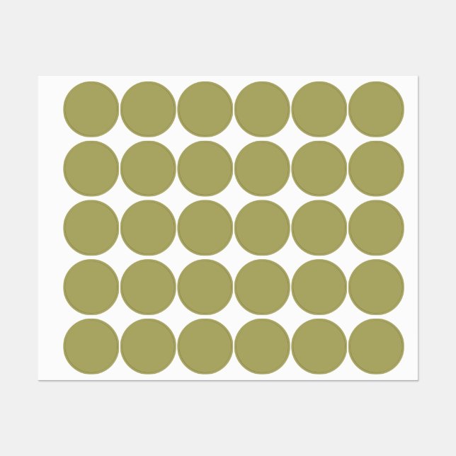 Étiquettes Khaki (Feuille)