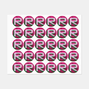 Étiquettes Lettre r