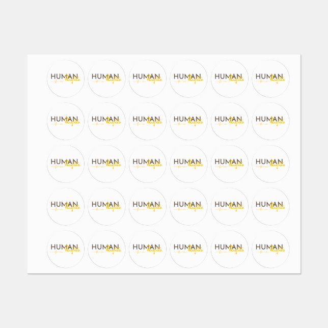 Étiquettes Lifeline to Human Rights (Feuille)