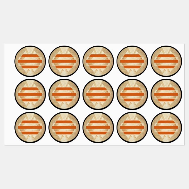 Étiquettes Logo de Nikia (Feuille)