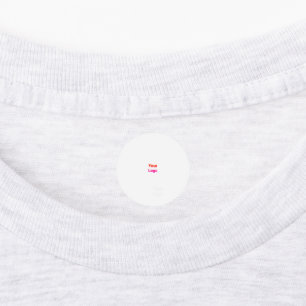 Étiquettes Logo personnalisé simple et élégant ici société cl