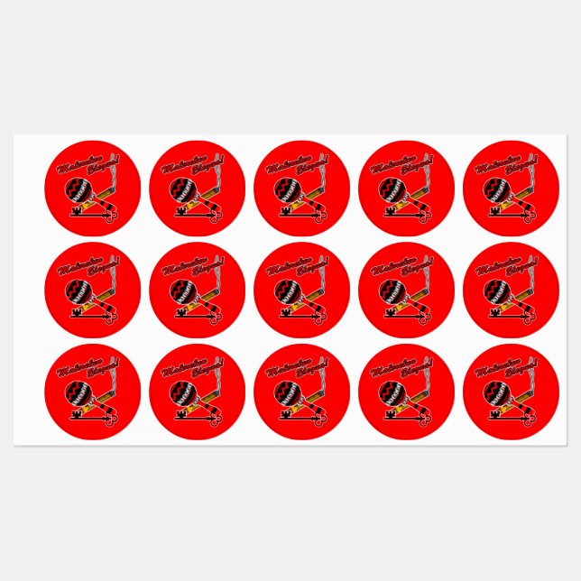 Étiquettes Maferefun Eshu Eleggua (Feuille)