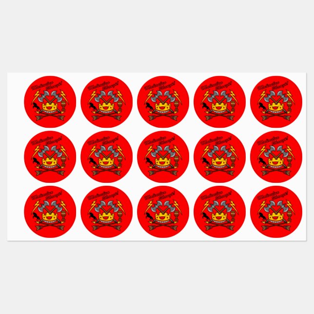 Étiquettes Maferefun Shangó (Feuille)