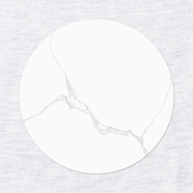 Étiquettes Marbre Blanc  (Design 2)