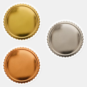 Étiquettes Médaille de récompense d'excellence en étoile écla