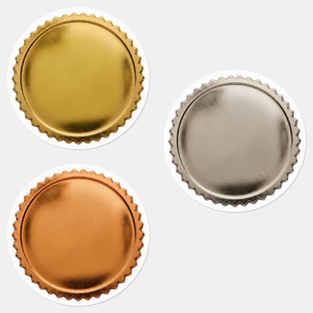 Étiquettes Médaille de récompense d'excellence en étoile écla (Groupe)