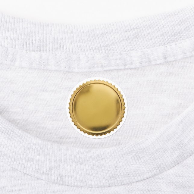 Étiquettes Médaille de récompense d'excellence en étoile écla (Apposé)
