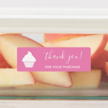 Merci pour l'achat de logo Customisé rose