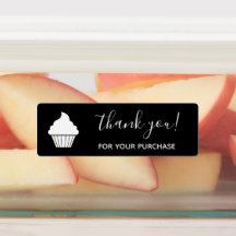 Merci pour l'achat Logo Customisé noir