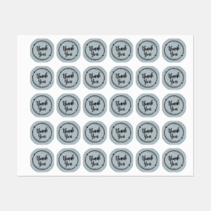 Étiquettes Merci, votre entreprise est notre autocollant de b