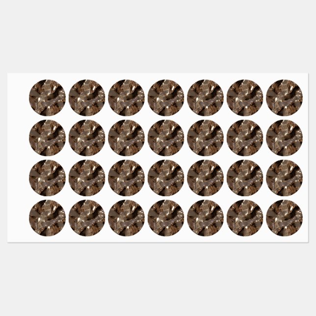 Étiquettes Métal liquide (Feuille)