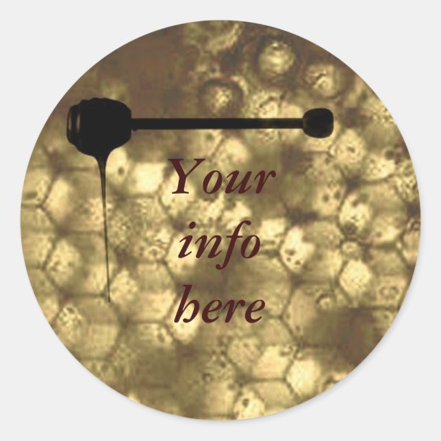 Étiquettes miel (Devant)