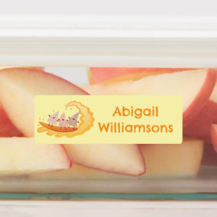 Étiquettes Mignonettes de maïs nachos surf personnalisé