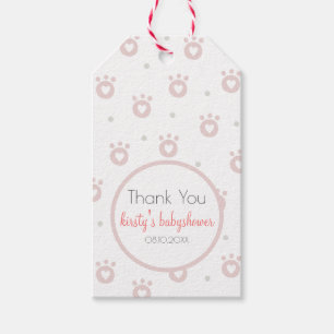 Étiquettes mignonnes de cadeau de Babyshower de